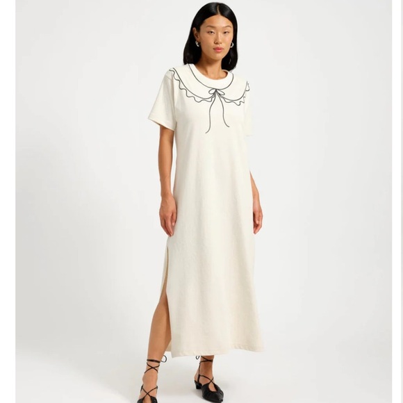 Eliza Faulkner Dresses & Skirts - Eliza Faulkner Trompe L'oeil Maxi Dress